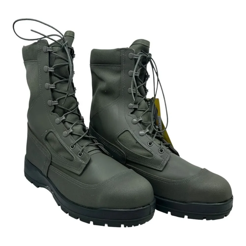 Belleville 630ST Men's 8-in ST EH USAF Tactical Boot Sage Green 12.5 W US New‎